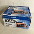 Cen-tech Engine Starter Box Battery Charger 50A/10A/2A 12V -60653 W/. Fixed Price $50.00.