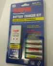 Sunpak Battery Charger Kit For Digital Cameras 4 Aa Nickel Bateries Sealed & New. Fixed Price $27.90.
