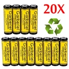 20PACK Rechargeable 3.7V 14500 Battery 1200MAH Cell Batteries For Flashlight Toy. Fixed Price $18.99.