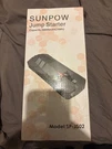 Sunpow Jump Starter SP-JS02 New. Fixed Price $49.95.