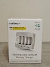 Arlo Certified Tenergy Charger For 3.7V RCR123A Li-ion Rechargeable Battery. Fixed Price $18.00.