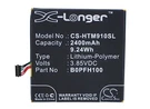Cameron Sino 3.85V 2400MAH Li-poly Replacement Battery For Htc Mobile Smartphone. Fixed Price $24.65.
