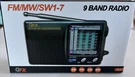 Qfx 9 Band Radio FM/MW/SW1-7 New. Fixed Price $24.75.