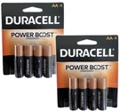Duracell Coppertop Batteries Aa Power Boost Alkaline Battery On Sale New 2-PACK. Fixed Price $14.95.