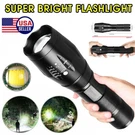 Super Bright 90000LM Led Tactical Flashlight Hunting Torch Rechargeable Battery. Fixed Price $10.99.