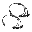 Pngknyocn 35CM 12V Dc 5.5 2.1MM Female To 4-PIN Molex Power Adapter Cable 1.... Fixed Price $12.91.