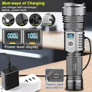 New 3000 Lumen Garberiel Gf 1510 Rechargeable Li-ion 26650 Aluminum Flashlight. Fixed Price $29.97.