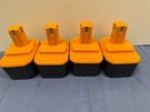 Masione 14.4 Volt Battery For Ryobi 130224010 130224011 1302810 Lot Of. Fixed Price $25.25.
