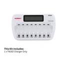 Tenergy 8-BAY Nimh Battery Charger Aa/aaa Options With Adapters TN162. Fixed Price $31.99.