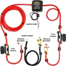 Vevor Split Charge Relay Kit Voltage Sense 6 Mtr 12V 140AMP Professional. Fixed Price $55.90.