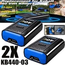 Pack For Kobalt 40V Max 6.0AH Extended Run Li-ion Battery KB440-03 KB540-06 New. Fixed Price $120.00.
