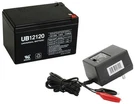 Upg UB12120 12V 12AH F1 - .187 Terminal Combo Pack With 6V / Charger. Fixed Price $39.99.