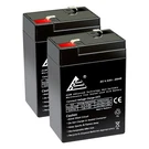 2PK: Expertbattery 6V 4.5AH Sla Rechargeable Replaces Tempest TR4-6A. Fixed Price $21.99.