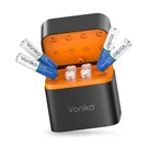 Rechargeable Lithium Aaa Batteries With Fast Charger, 8 Pack 1.5V 1200MWH Tri.... Fixed Price $40.79.