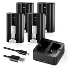 Lesaps Usb Dual Slot Charger W/ 4 Li-ion Batteries For Ring Video Doorbell. Fixed Price $23.99.