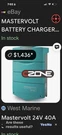 Mastervolt Chargemaster Plus 24V 40A Battery Charger. Fixed Price $800.00.
