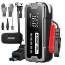 Car Jump Starter With Air Compressor, 160PSI 4000A Portable Battery .... Fixed Price $127.68.
