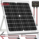 Solperk Solar Panel Kit 20W 12V, Waterproof Battery Trickle Charger Mainta. Fixed Price $43.71.