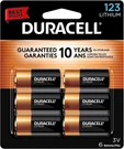 CR123A 3V Lithium Batteries, 6 Count In Pack, High Power For Security Devices. Fixed Price $23.77.