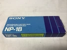 Sony NP-1B Battery Pack 12V 1.5AH Made In Japan Untested W/ Box. Fixed Price $40.00.