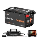 Litime 48V 51.2V 150AH Bluetooth Golf Cart Lithium Battery LIFEPO4 300A Bms IP65. Fixed Price $1759.51.