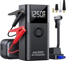 Lertin Portable Jump Starter With Air Compressor 3500A 150PSI 9 GAS/8 Diesel. Fixed Price $85.99.