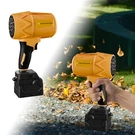 Small Handheld Leaf Blower Cordless Fit For De.walt, 125-MPH 430-CFM, Battery.... Fixed Price $30.53.