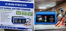 Cen-tech 2/10/50A 12V Manual Battery Charger Tester With Engine Start Portable. Fixed Price $89.50.