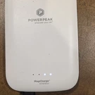 Powerpeak Magcharge Wireless Charger Bank 5000MAH Type-c Lightning White. Fixed Price $12.00.