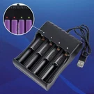 Usb Slot Universal Smart Charger For Battery 3.7V 26650 14500 16340 18500 1865. Fixed Price $6.48.