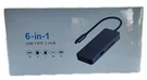 6-IN-1 Usb C Hub Oditton HB101 New Sealed. Fixed Price $6.50.
