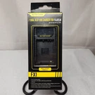 Nitecore Dual Slot Usb Charger For Fujifilm NP-W126/NP-W126S. Fixed Price $28.26.