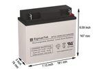 Volt 18 Amp Vector VEC012B Jump Starter Battery Replacement. Fixed Price $38.99.