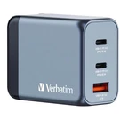 Verbatim 65 3-PORT Gan Wall Charger, Black/gray, 2/PACK. Fixed Price $89.89.