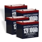 Dakota Lithium 48V 100AH 4-PACK 12V Golf Cart Battery Set Ezgo Club Yamaha. Fixed Price $2780.52.