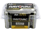 Ray-o-vac Battery,aa,alkaline,package QUANTITY:24 Per. Fixed Price $21.92.