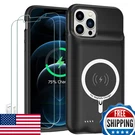 Jbubn Iphone 12 Pro Max 10800MAH Battery Case Wireless Charging. Fixed Price $68.09.