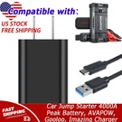 5V 2A Charger For Car Jump Starter 4000A Peak Battery, Avapow, Gooloo, Imazing. Fixed Price $9.89.