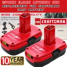 2PACK For Craftsman 19.2 Volt C3 Lithium Diehard Battery 315.PP2011 3.0AH. Fixed Price $29.00.