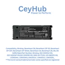 X Mindray DP50 Z5 Z6 LI34I002A 14.8V 6600MAH Rechargeable Battery. Fixed Price $180.00.