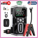 Portable Car Jump Starter With Air Compressor, Acezuk 150PSI 8000A Start.... Fixed Price $72.23.