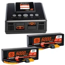 Spektrum Smart Powerstage 6S Surface Bundle: (2) G2 5000MAH 3S Lipo IC5 & S250. Fixed Price $246.47.