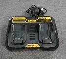 Dewalt DCB102 Dual Port Battery Charger 12V/20V Black Charges Batteries. Fixed Price $34.99.