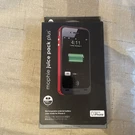 Mophie Juice Pack Plus Black With Red Trim- For Iphone 4S/4. Fixed Price $24.99.