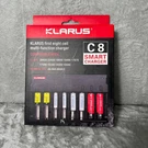 Klarus C8 Smart Charger 8-BAY Multi-function Battery Li-ion & Ni-mh. Fixed Price $39.99.