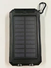 Floureon Solar Power Bank Built-in Flashlight Compass & Carabiner Free Ship. Fixed Price $19.59.