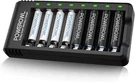 Powerowl Rechargeable And Batteries With Fast Charger, 8 Pack, Green. Fixed Price $40.99.