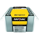 Rayovac AL9V-12PPJ BATTERY,ALKALINE,9V,EVERYDAY,PK12 64NU65. Fixed Price $25.61.