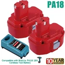 For Makita 1822 1834 1823 1833 1835 18V PA18 Battery 4.8AH 8391D 6347D 5036D. Fixed Price $75.89.