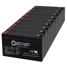 Mighty Max 6V, 9AH, Agm, F2 Battery Compatible With Technacell EP66026 - Pack. Fixed Price $129.99.